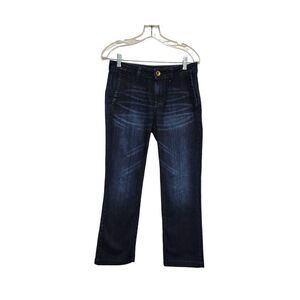 Banana Republic Denim Blue Jeans Straight Leg Girlfriend Jeans Size 27